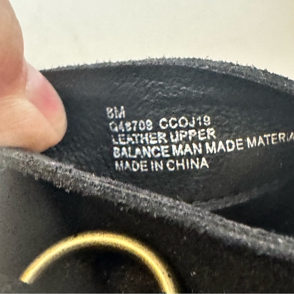 KORKS Woodley Black Suede Studded Clogs Mules with Wooden Heel Size 8M - Picture 5 of 13